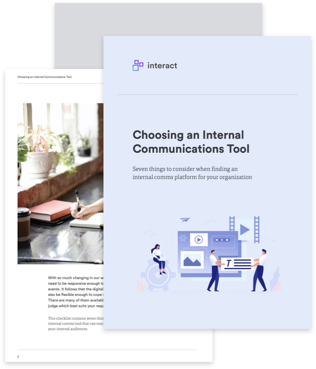 Choosing An Internal Communications Tool: Seven Things To Consider