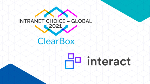 Interact named as global ‘Intranet Choice’ for 2021